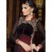 Mehak Red and Black Georgette Long Length Designer Dress 